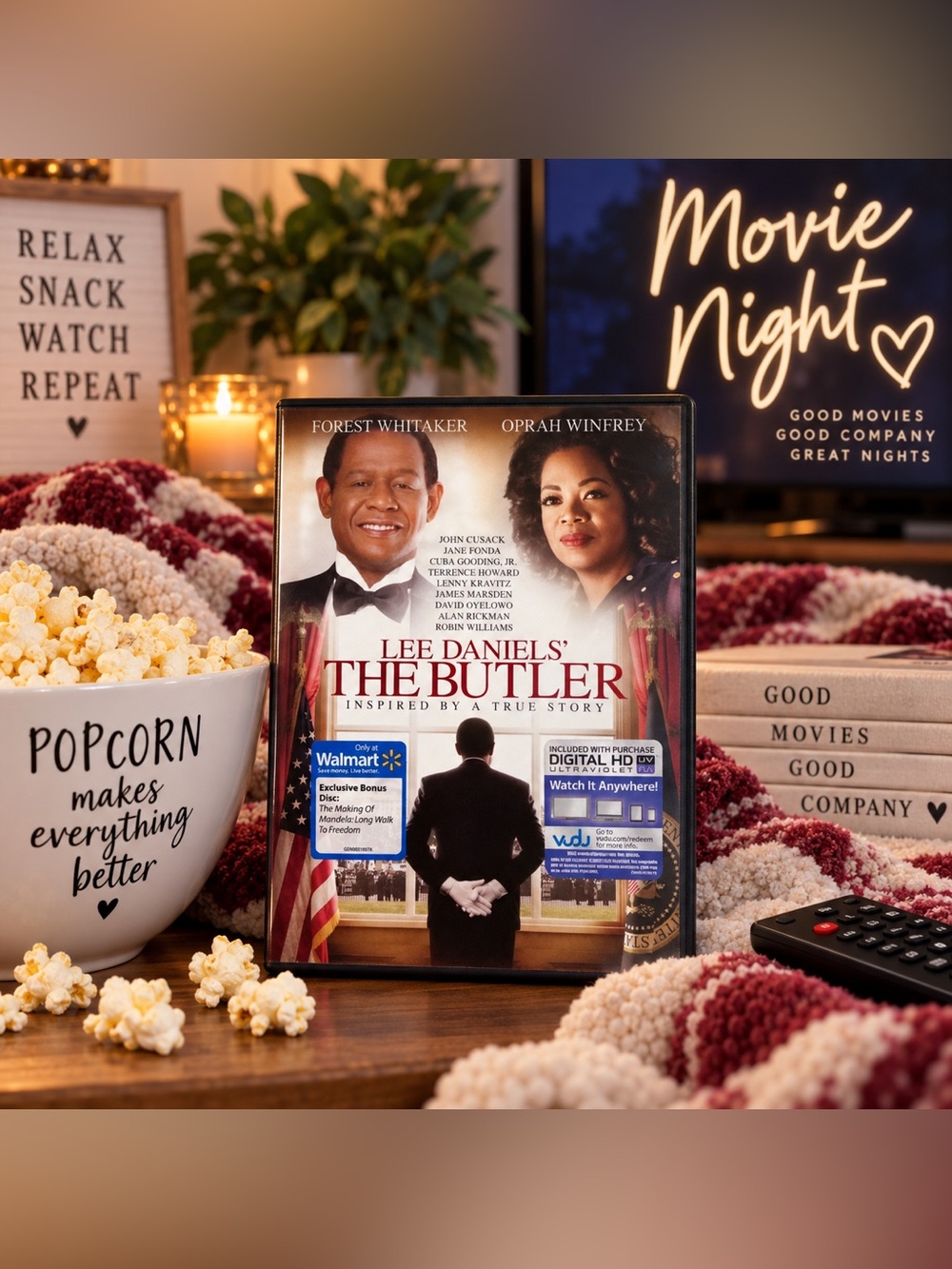 Lee Daniels’ The Butler DVD Forest Whitaker Oprah Winfrey Walmart Exclusive